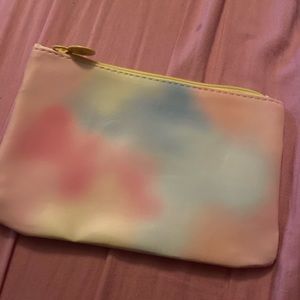 Pastel makeup bag